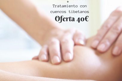 Oferta masaje tradicional sueco + cuencos tibetanos