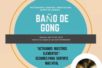 Baño de Gong – 18MARZO